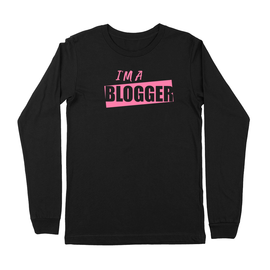 Blog Blogging Blogger Blogs Influencer Premium Long Sleeve