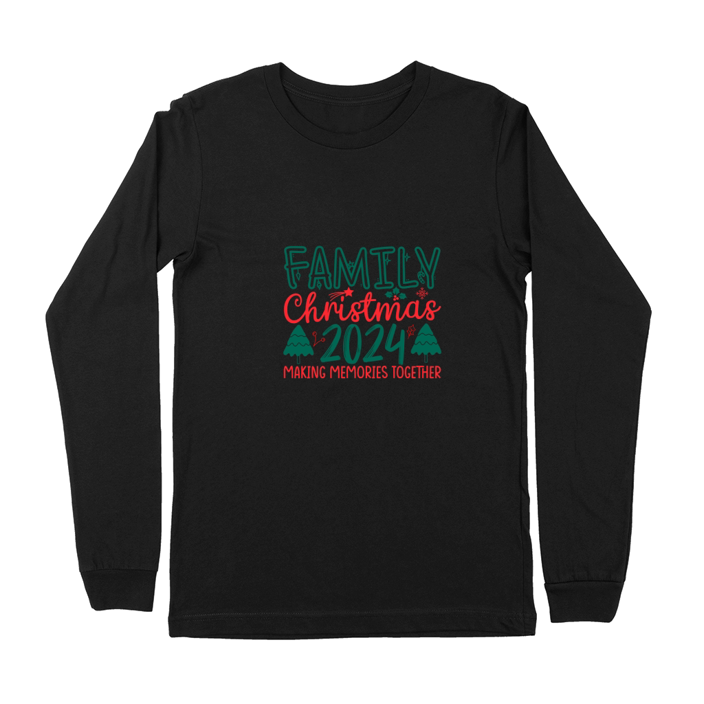 Family Christmas 2024 Making Memories Together 4 Premium Long Sleeve