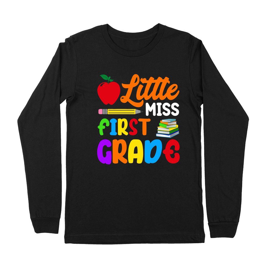 Little Miss First Grade Premium Long Sleeve