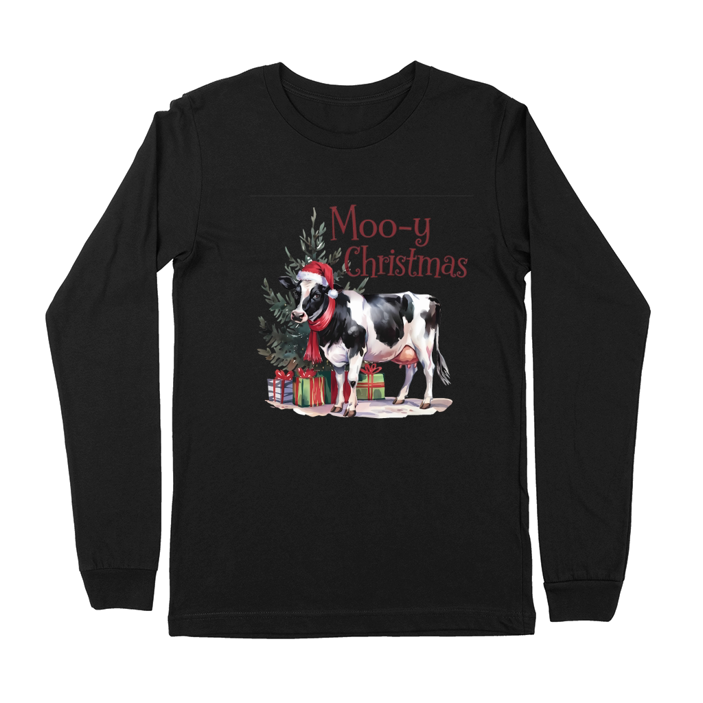 Moo Y Christmas Vintage 02 Premium Long Sleeve