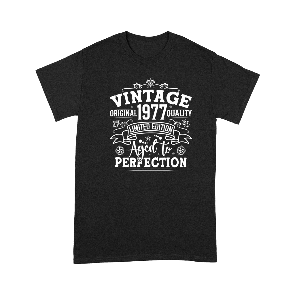 Vintage Birthday TShirt Design Bundle 1977 Premium T-shirt