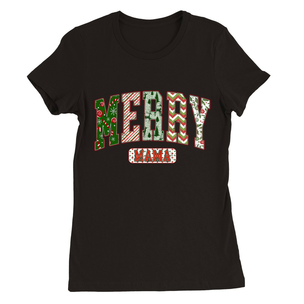 MerryMamaThemeV1 Premium Womens Crewneck T-shirt