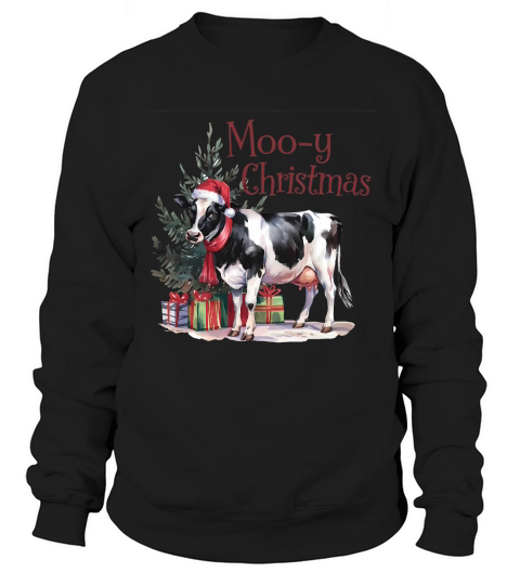 Moo Y Christmas Vintage 02 Sweatshirt Unisex