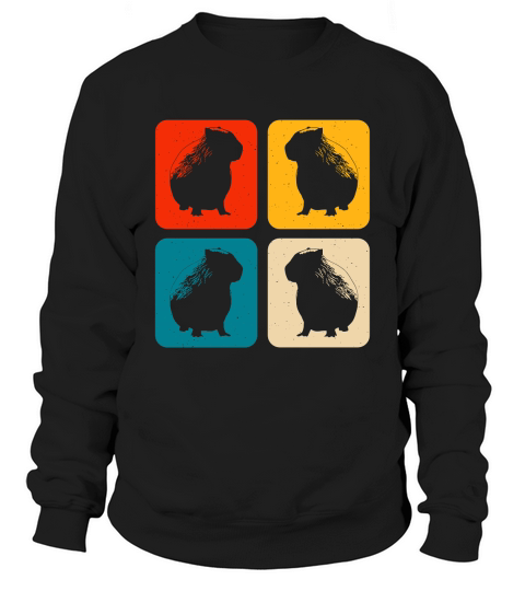 Vintage Capybara Sweatshirt Unisex