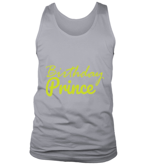 Birthday prince Tank Top Unisex
