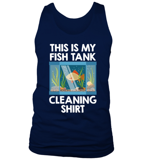 Fish Tank Cleaning Shirt Aquarium Cleaning Tank Top Unisex