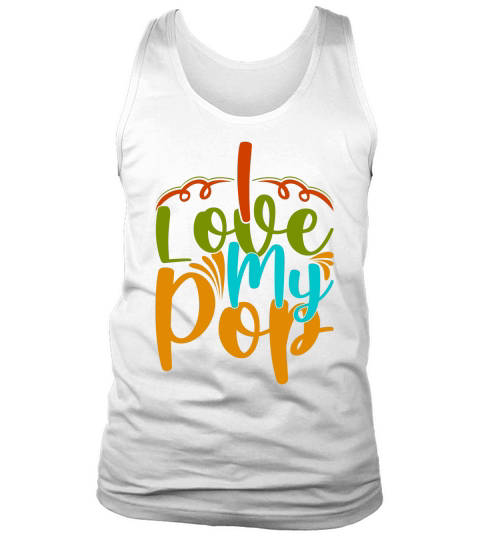 I Love My Pop 7 Tank Top Unisex