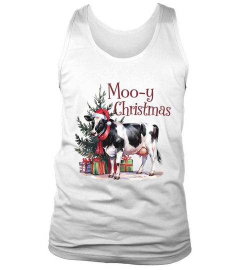 Moo Y Christmas Vintage 02 Tank Top Unisex