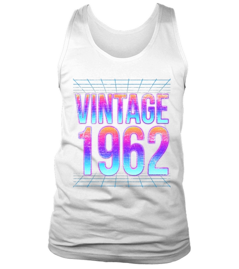 Vintage 1962 59th Birthday Gift Tank Top Unisex