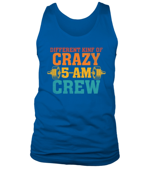 Workout Squad 5AM Crew Tank Top Unisex