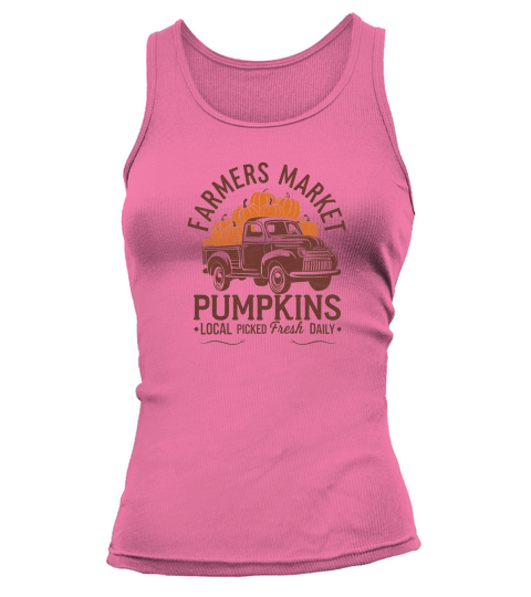 Farmers Market Pumpkin Patch Fresh Daily Tank top Woman