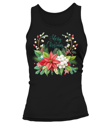 Merry Christmas 42 11 Tank top Woman