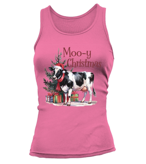 Moo Y Christmas Vintage 02 Tank top Woman