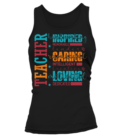 Teacger hard working memorable leader Resourceful 2 Tank top Woman