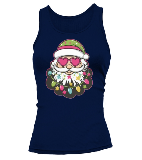 Vibrant Santa Colorful 2 Tank top Woman