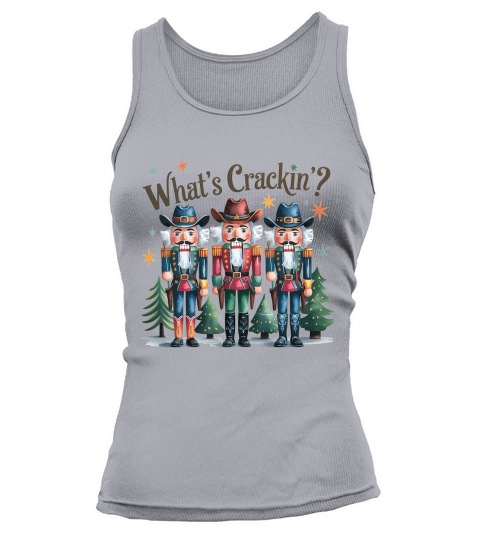 Whats Crackin Vintage Christmas Tank top Woman