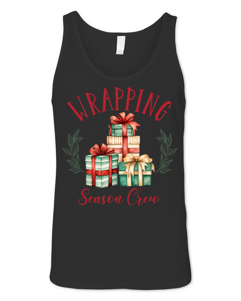 Christmas Wrapping season crew Unisex Jersey Tank