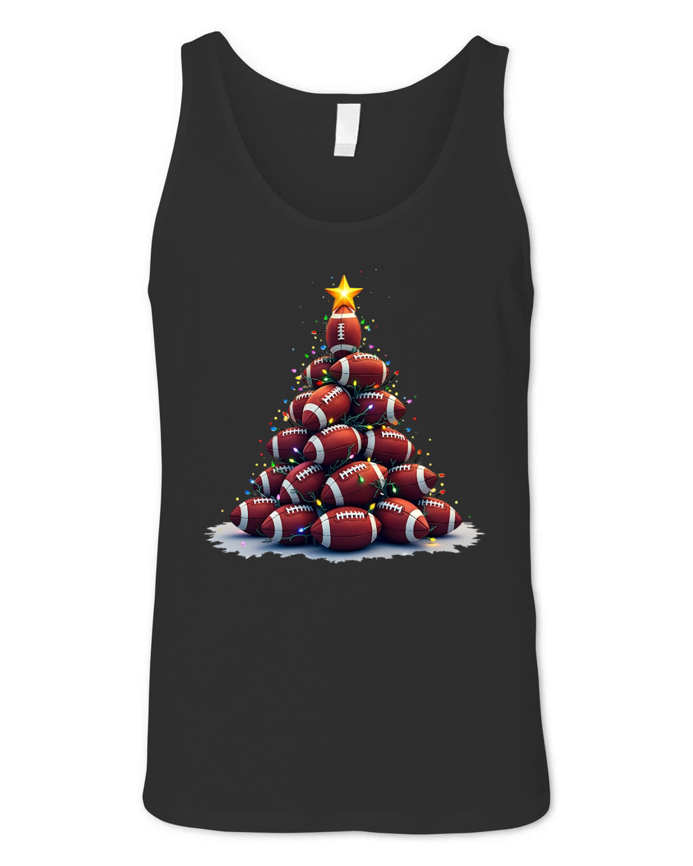 Football Holiday Dcor 1 Unisex Jersey Tank