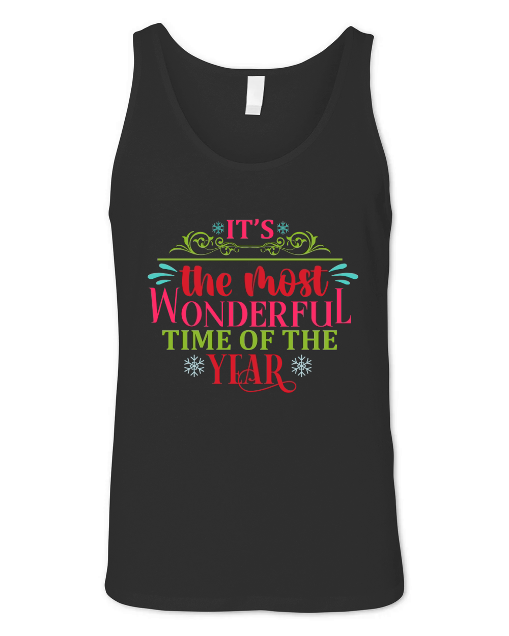 Its the most wonderful time of the year 2 Unisex Jersey Tank