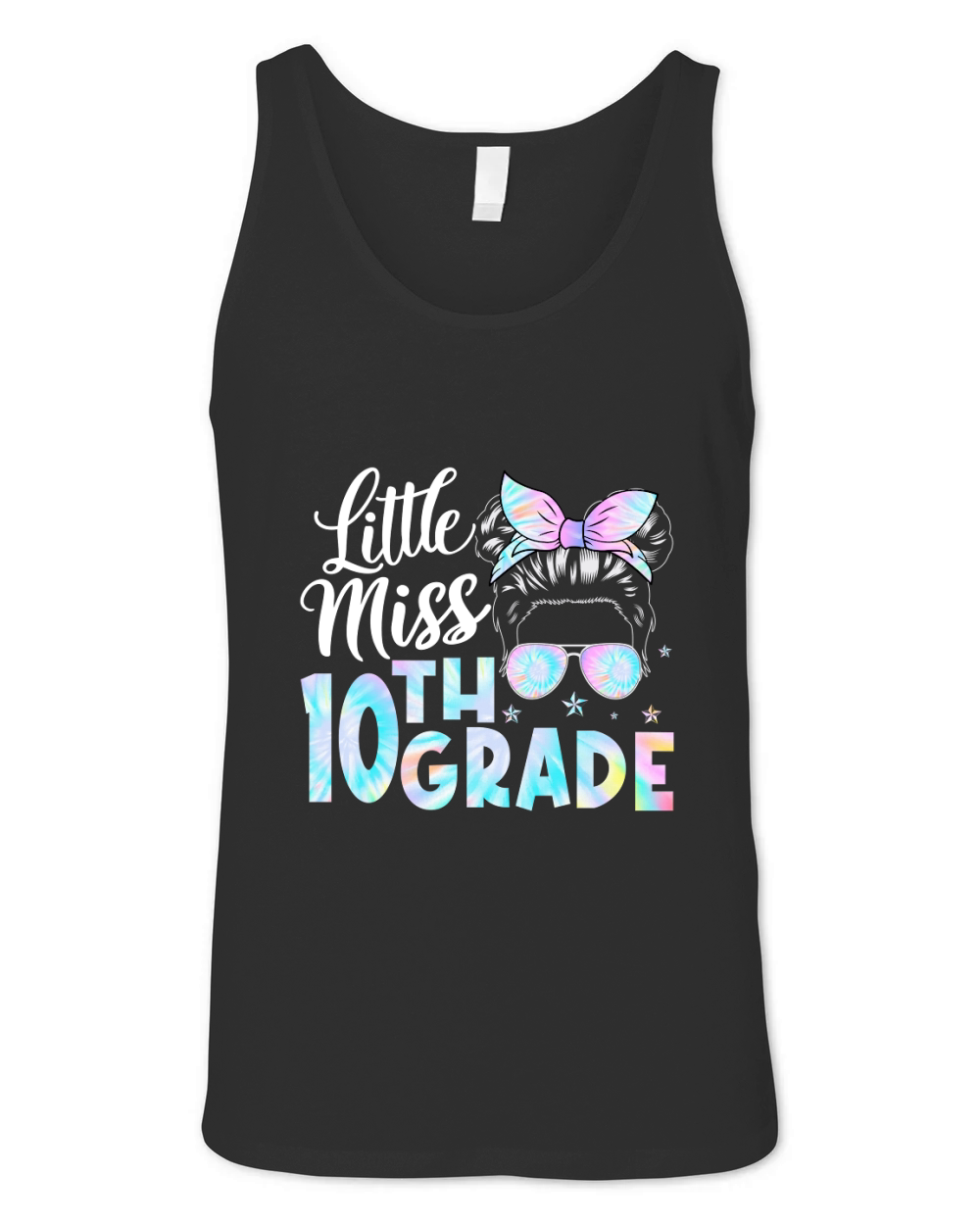little miss 10Th grade Unisex Jersey Tank