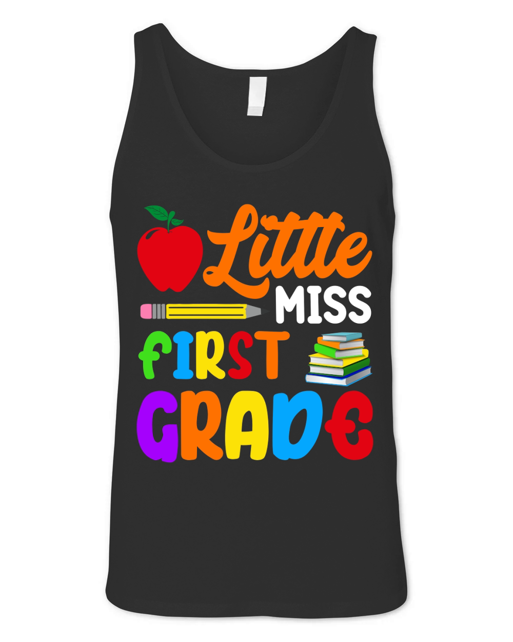 Little Miss First Grade Unisex Jersey Tank