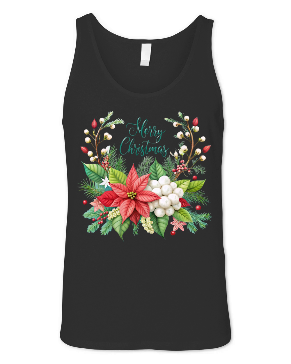 Merry Christmas 42 11 Unisex Jersey Tank
