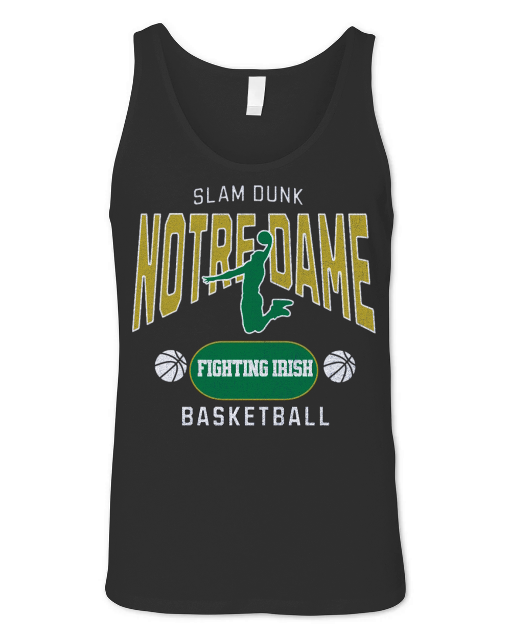 Notre Dame slam dunk basketball Unisex Jersey Tank