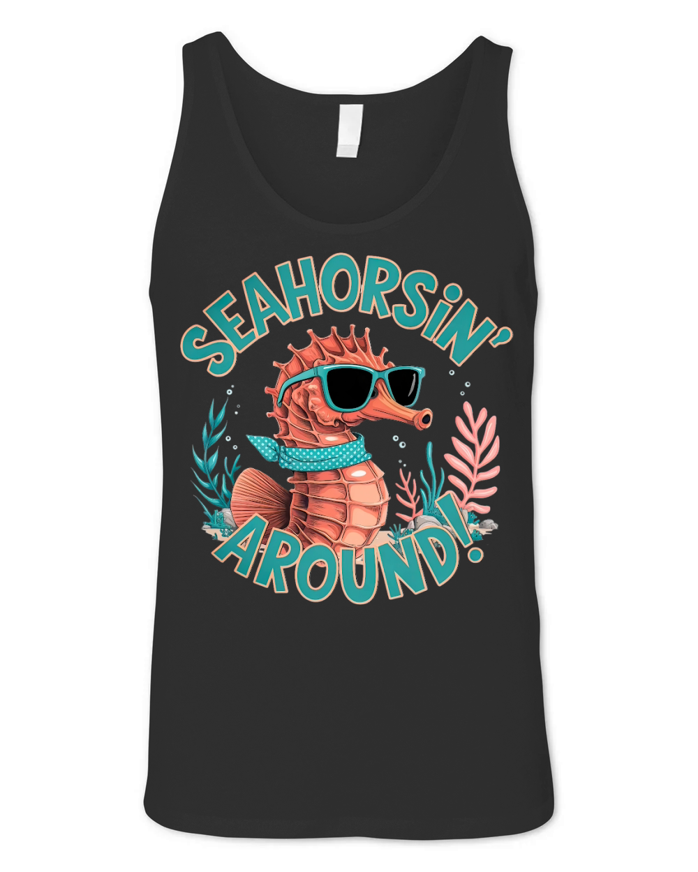Seahorsin Unisex Jersey Tank