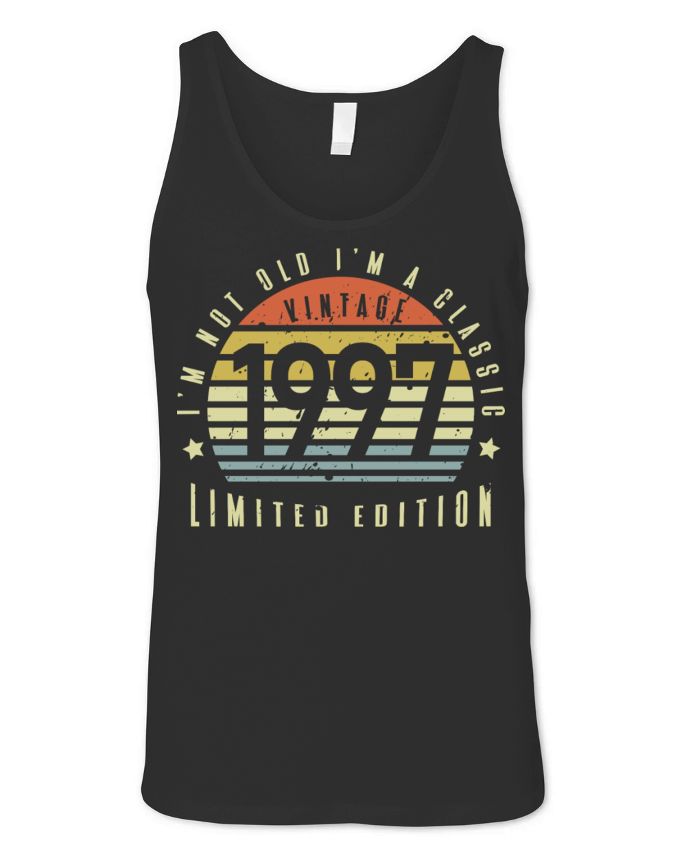 Vintage 1997 Im Not Old Im a Classic Unisex Jersey Tank