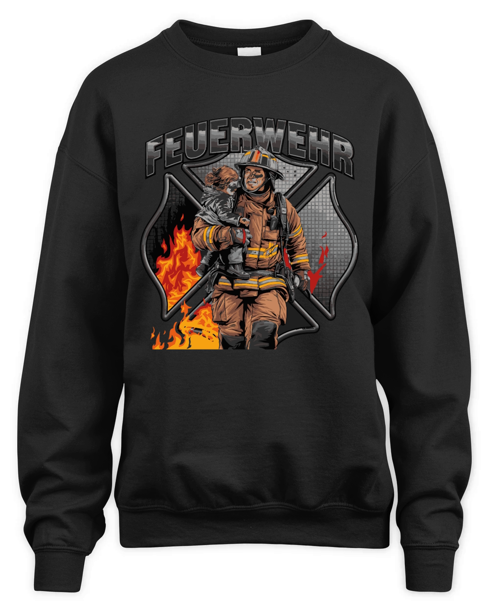 Feuerwehr 1 Unisex Premium Crewneck Sweatshirt