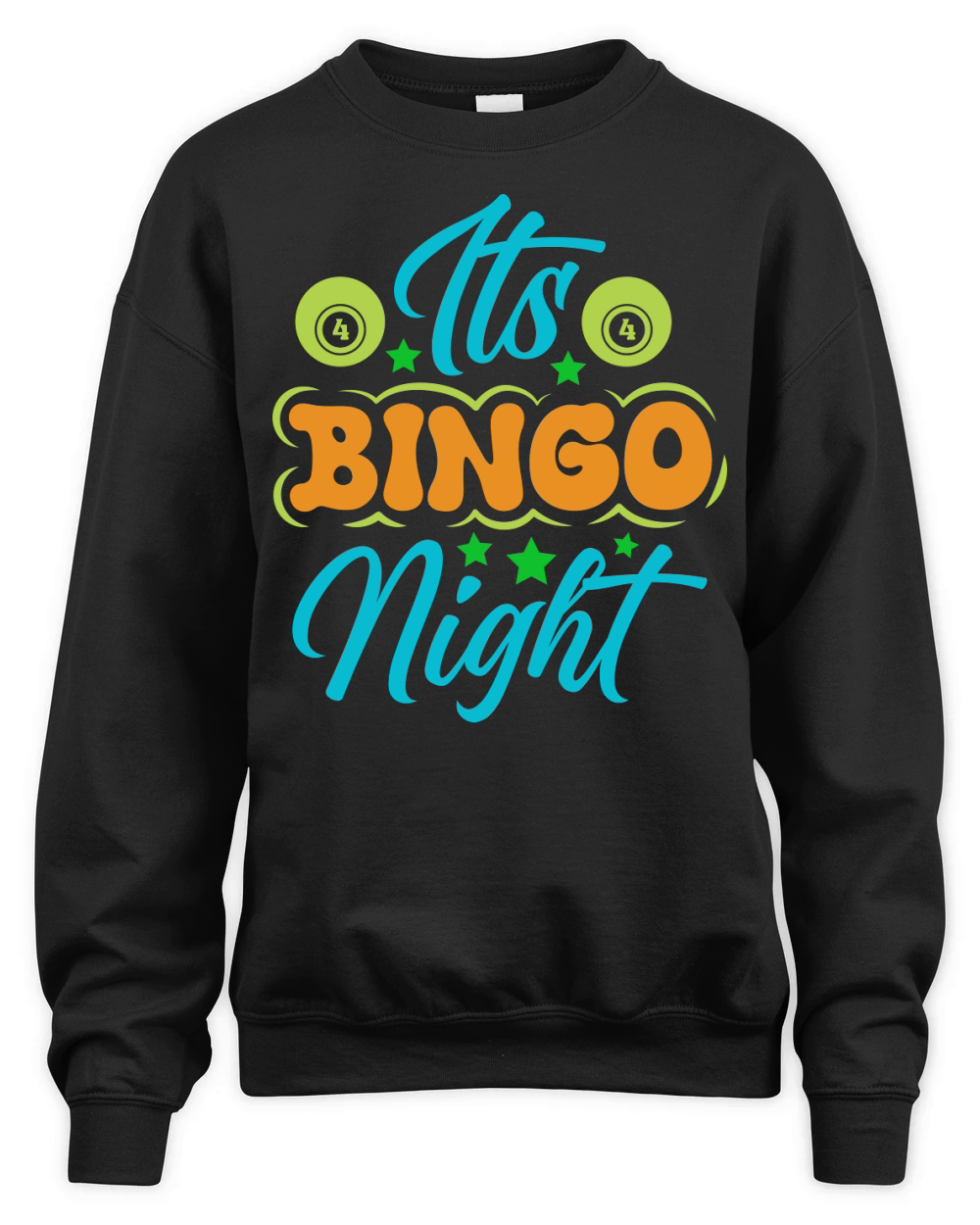 Its Bingo Night 02 Unisex Premium Crewneck Sweatshirt