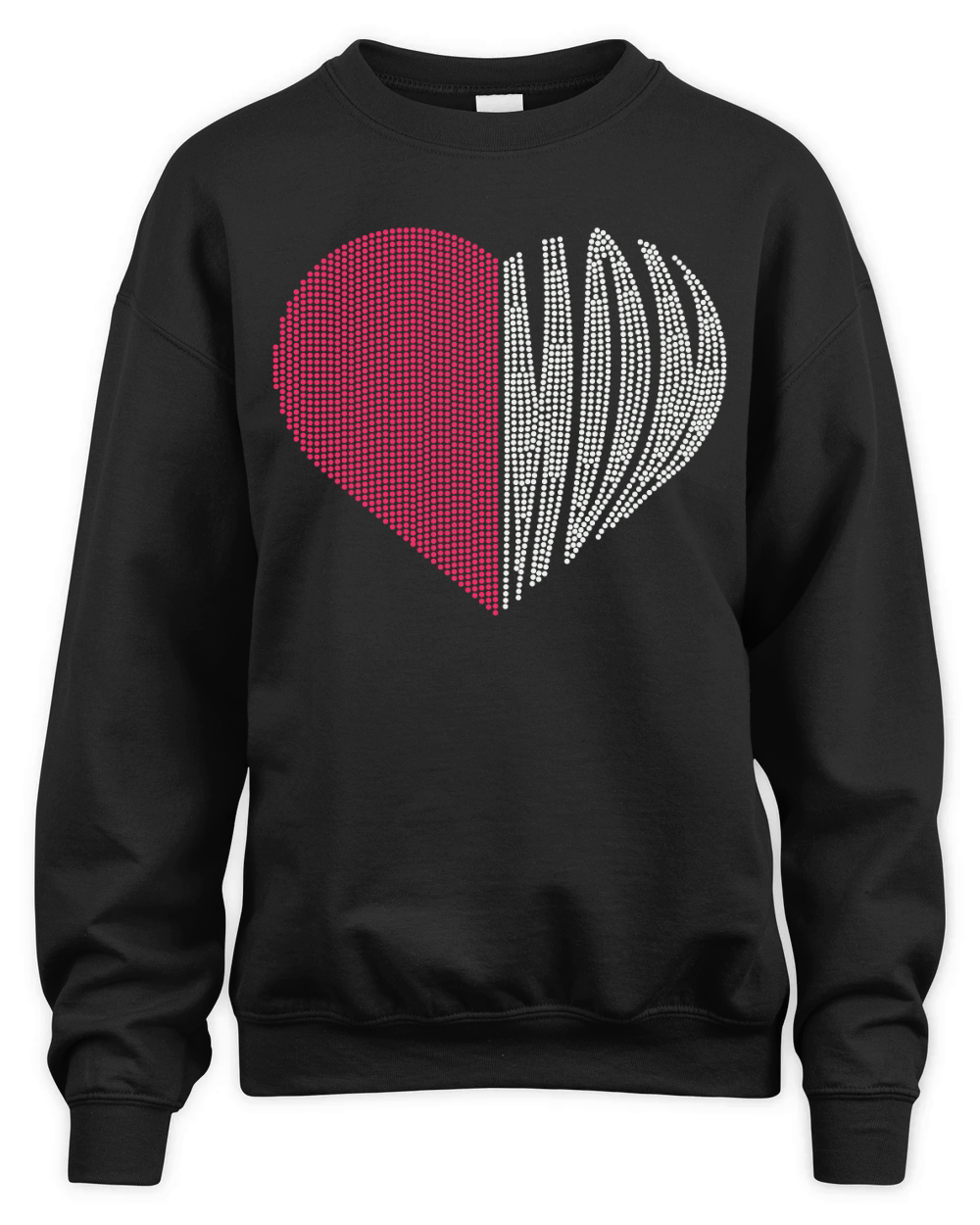 Mom Rhinestone Unisex Premium Crewneck Sweatshirt