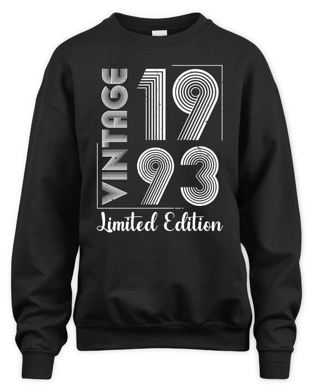 Vintage 1993 Limited Edition Unisex Premium Crewneck Sweatshirt