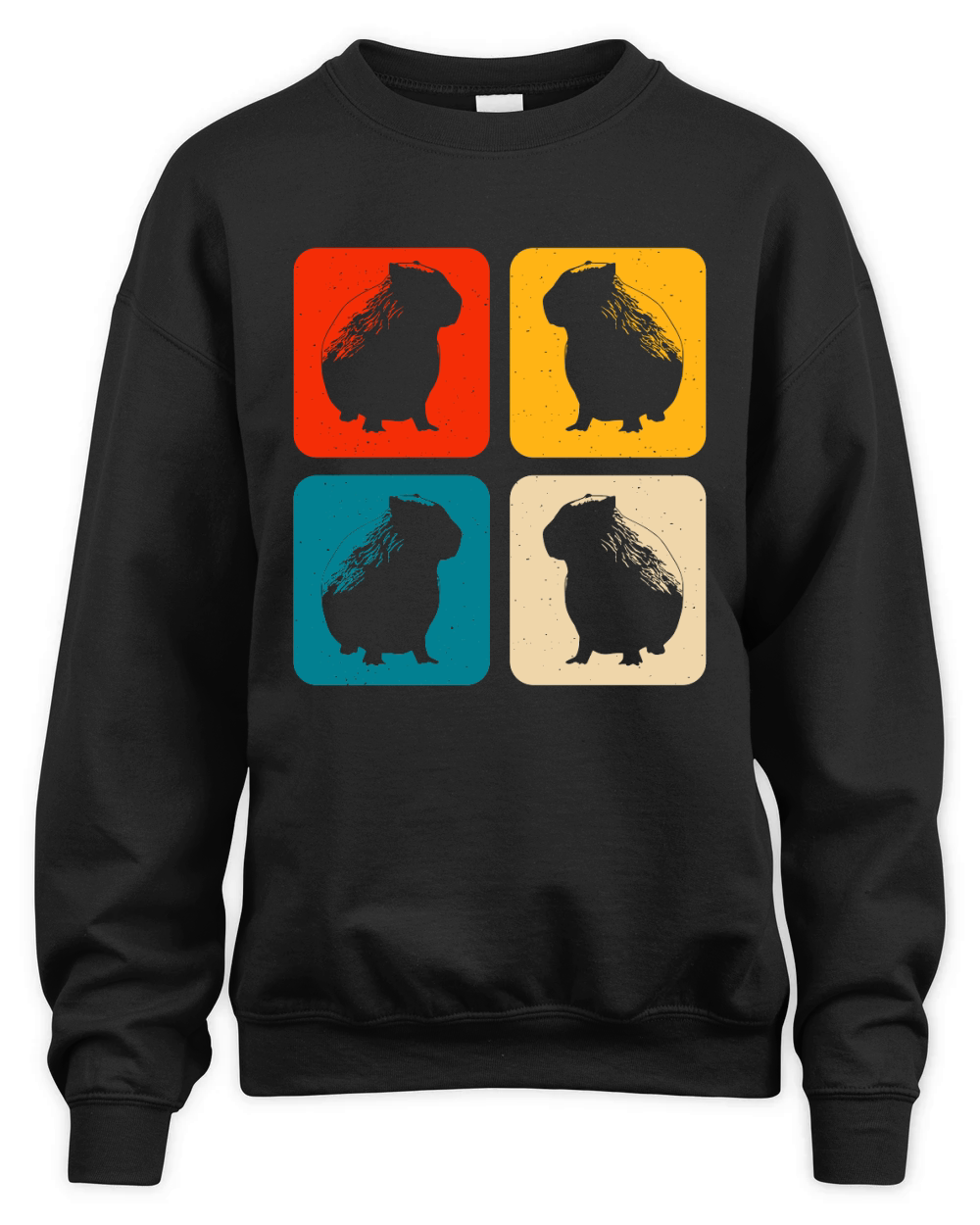Vintage Capybara Unisex Premium Crewneck Sweatshirt