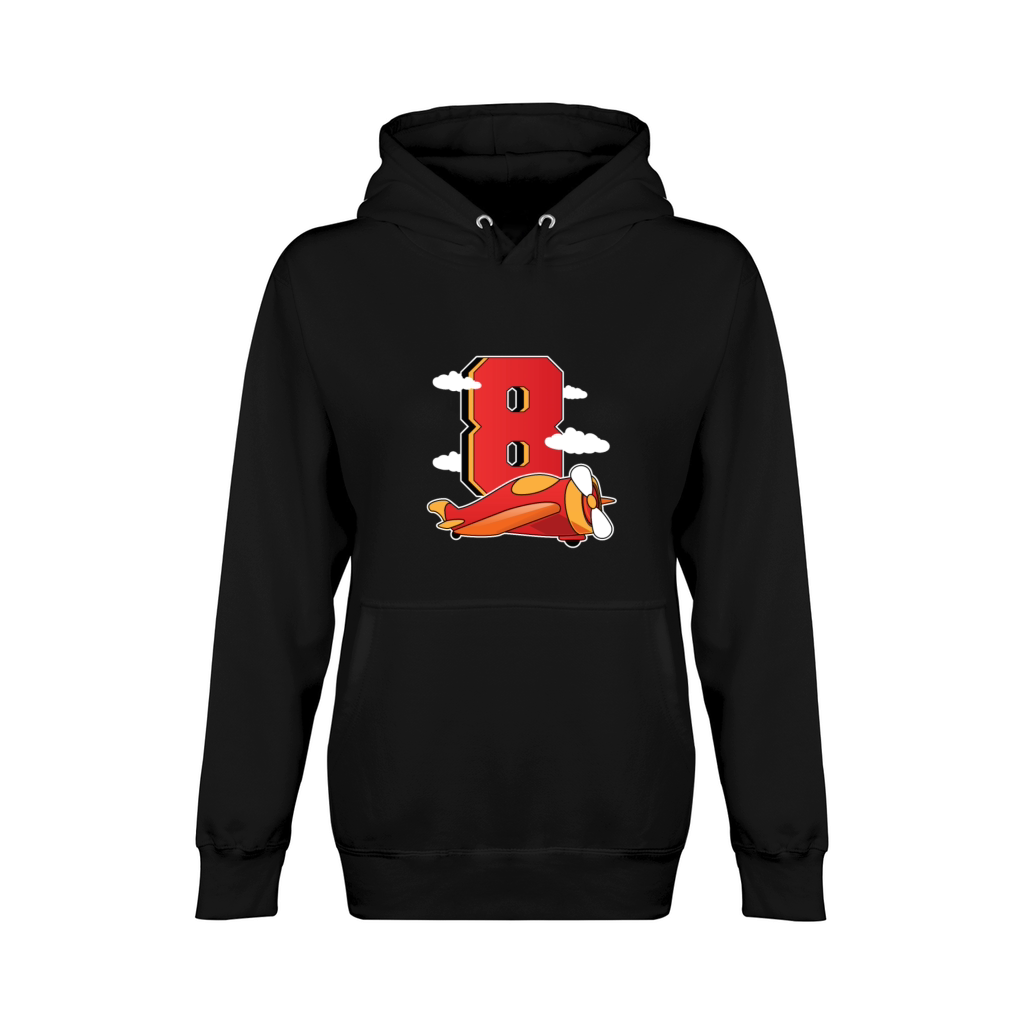 8th Birthday Pilot Airplane Boy Unisex Premium Pullover Hoodie