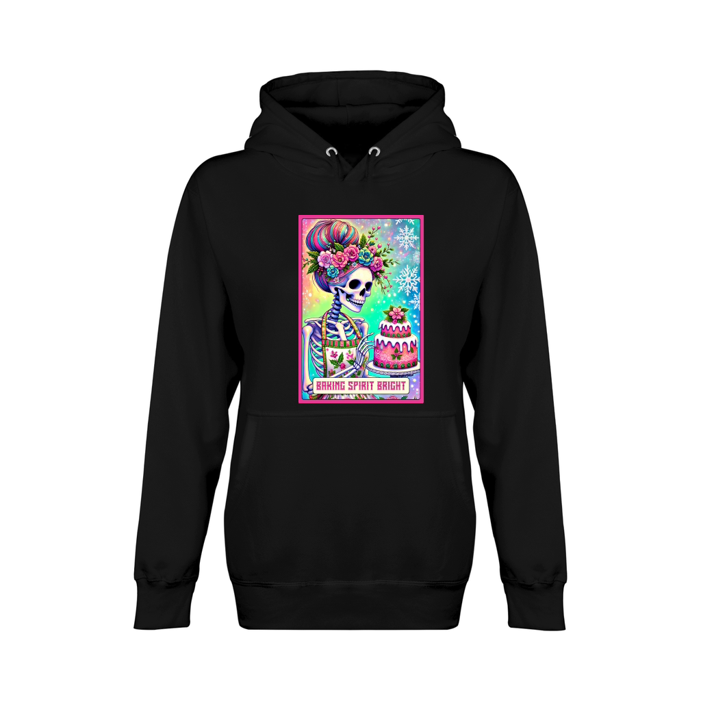 Baking Spirit Bright Skeleton Taro Card 02 Unisex Premium Pullover Hoodie