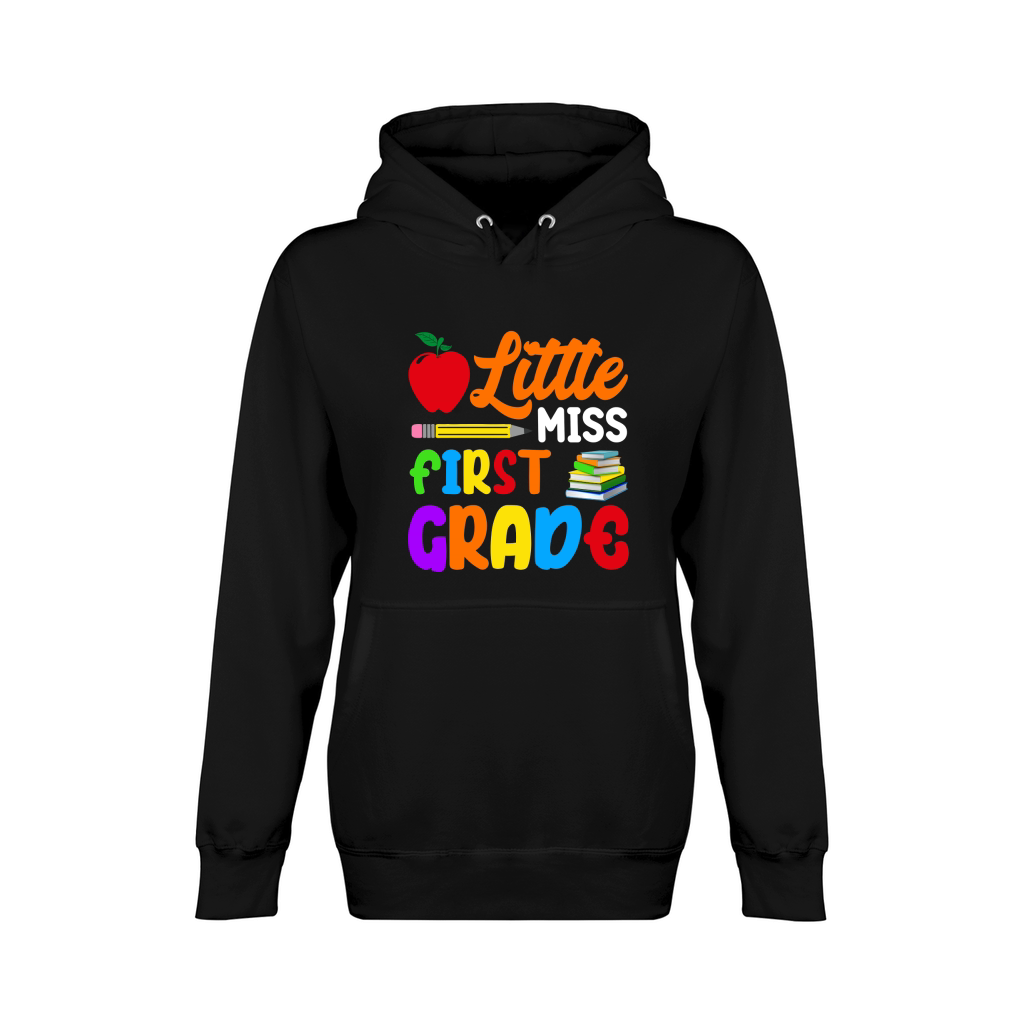 Little Miss First Grade Unisex Premium Pullover Hoodie