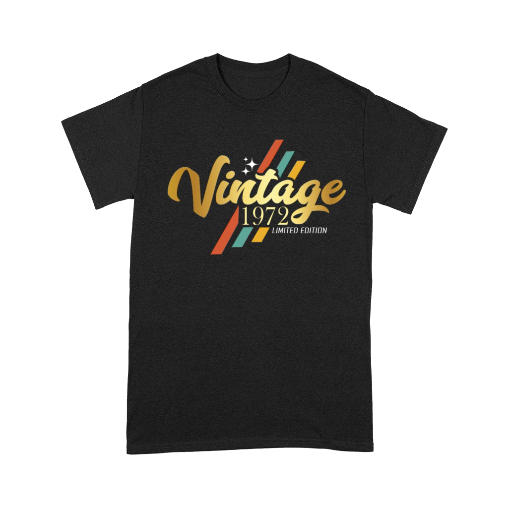 50th Birthday Vintage 1972 Unisex T-Shirt