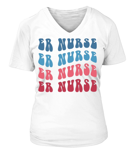 Er Nurse V-neck T-Shirt Woman