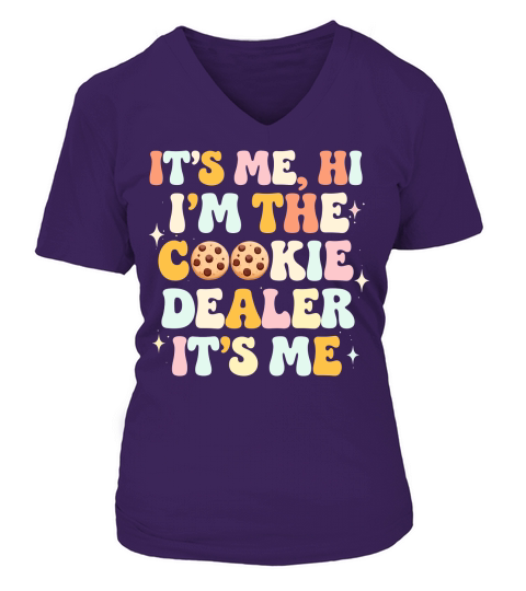 Its Me Hi Im The Cookie Dealer Its Me V-neck T-Shirt Woman