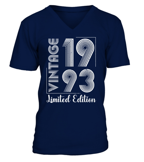 Vintage 1993 Limited Edition V-Neck T-shirt