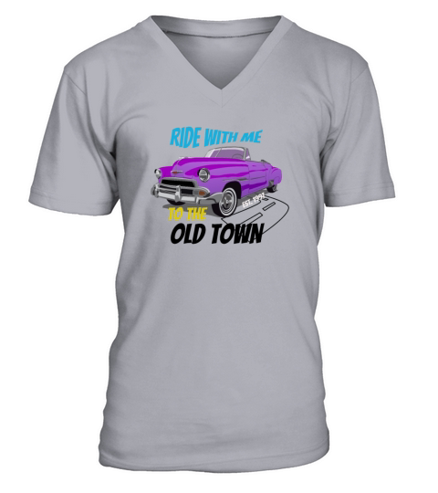 Vintage - Old town road V-Neck T-shirt