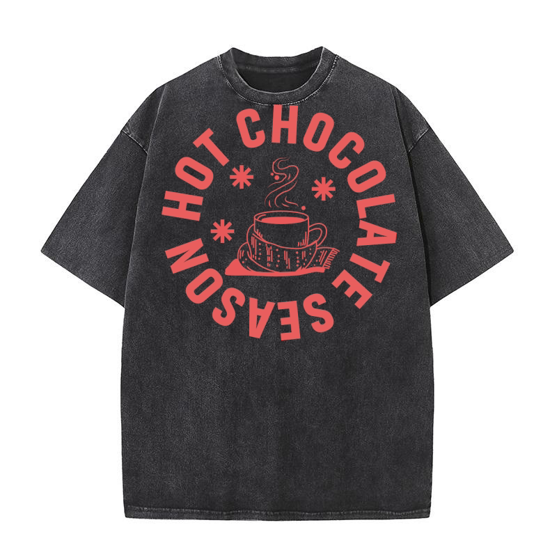 Hot Chocolate Season Washed T-Shirt