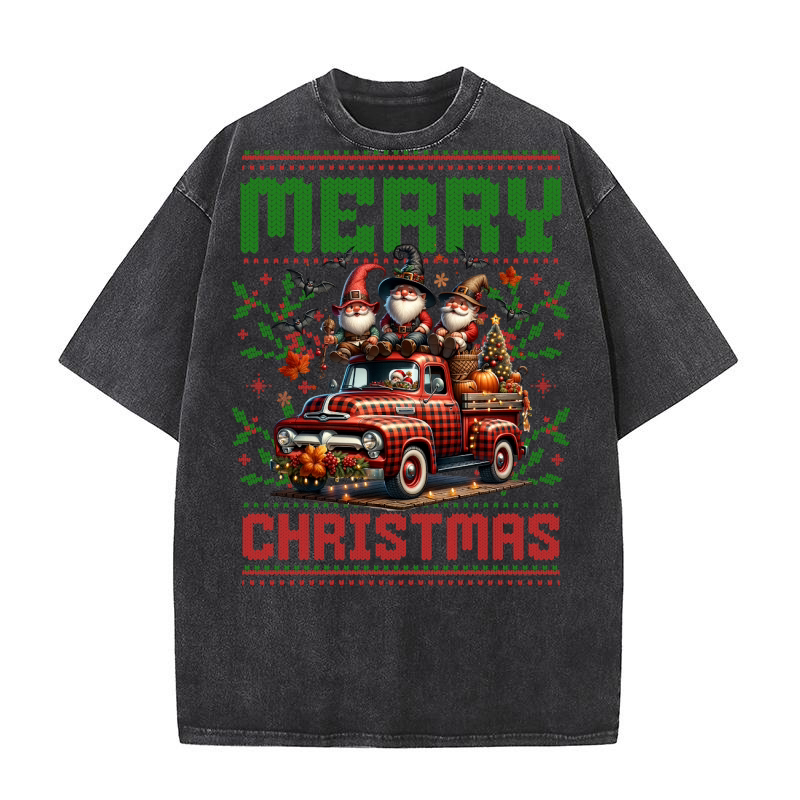 Merry christmas 59 03 Washed T-Shirt