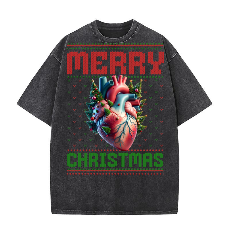 Merry christmas 59 26 Washed T-Shirt
