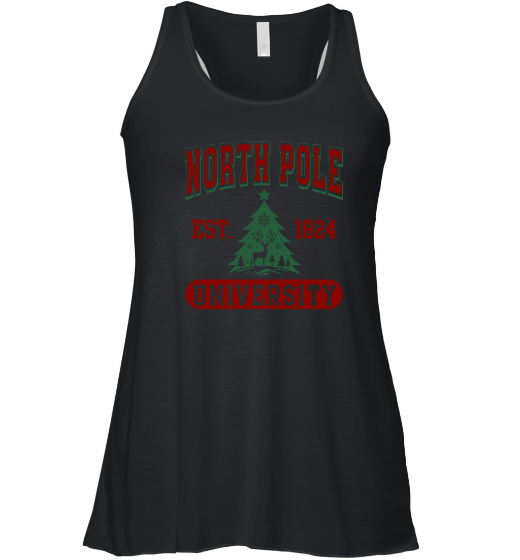 North Pole University Women's Flowy Tank Top