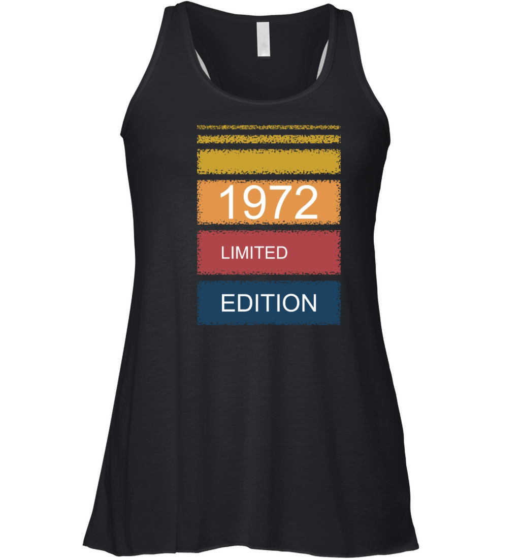 Retro-Vintage limited edition 1972 Women's Flowy Tank Top
