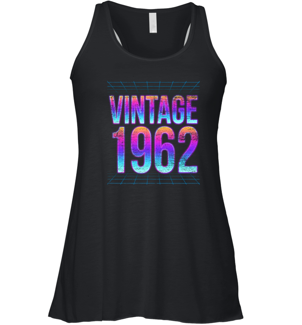 Vintage 1962 59th Birthday Gift Women's Flowy Tank Top