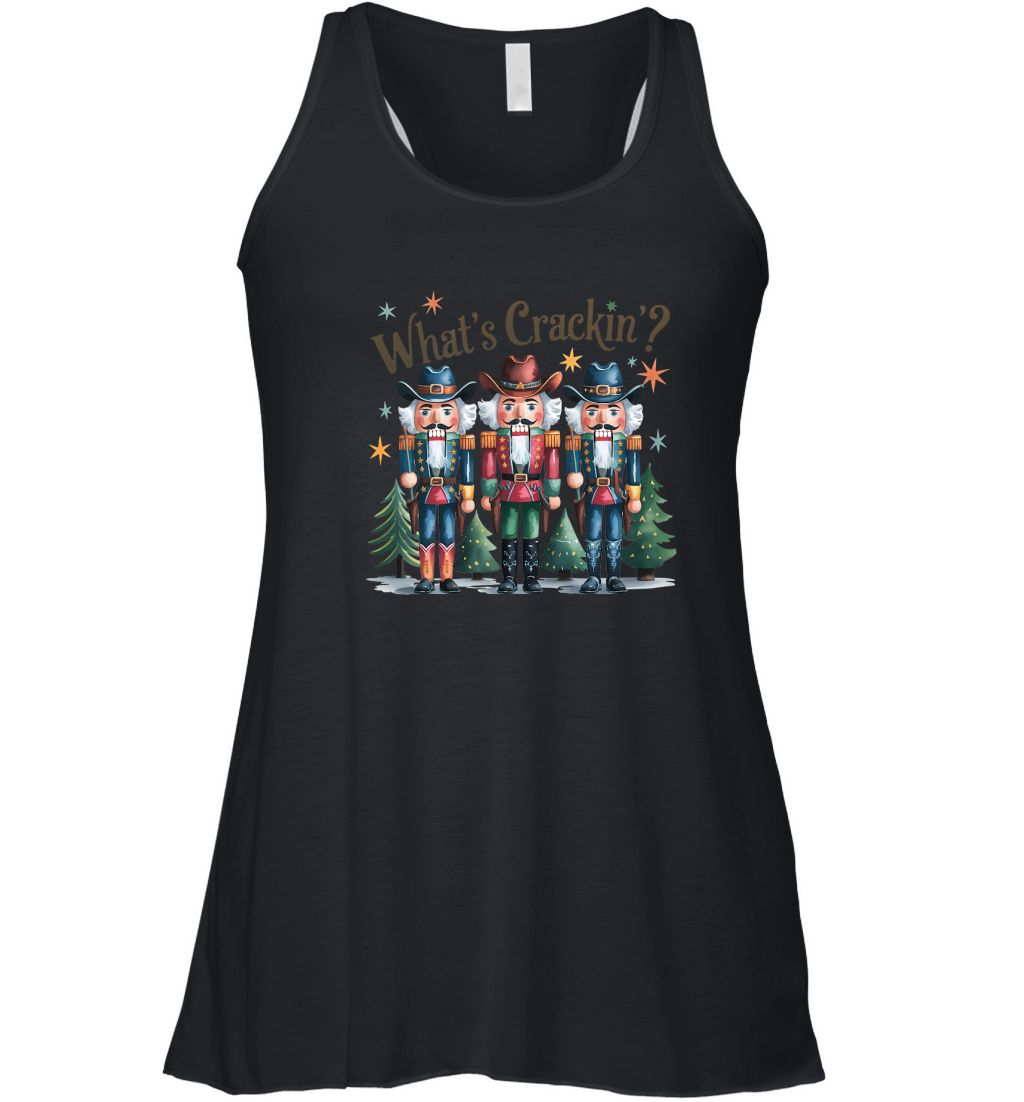 Whats Crackin Vintage Christmas Women's Flowy Tank Top