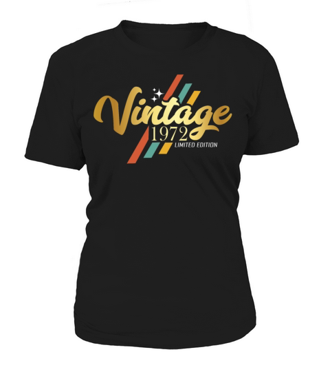 50th Birthday Vintage 1972 Women's T-Shirt